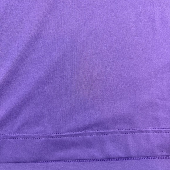 FootJoy FJ Mens Medium Purple Short Sleeve Golf Polo Shirt - Picture 6 of 11
